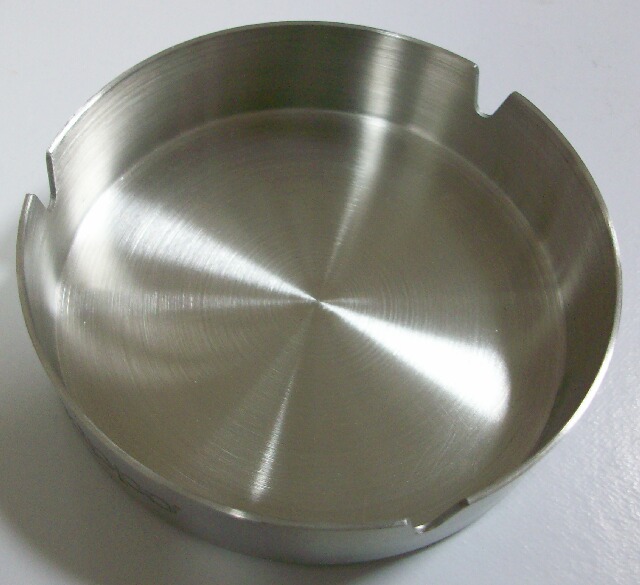 画像: ☆ZIPPO社 Stainless Steel Ashtray！純ステンレス製 丸型 灰皿！新品