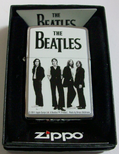 画像: ☆THE BEATLES！ビートルズ！若き日のメンバー４人 ２０１１年 USA ZIPPO！新品