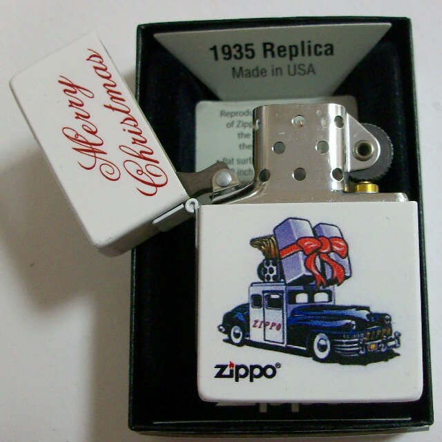 画像: ☆ZippoCar メリー・クリスマス！ジッポーカー １９３５ ホワイト ２０１１年 少数限定 ZIPPO！新品