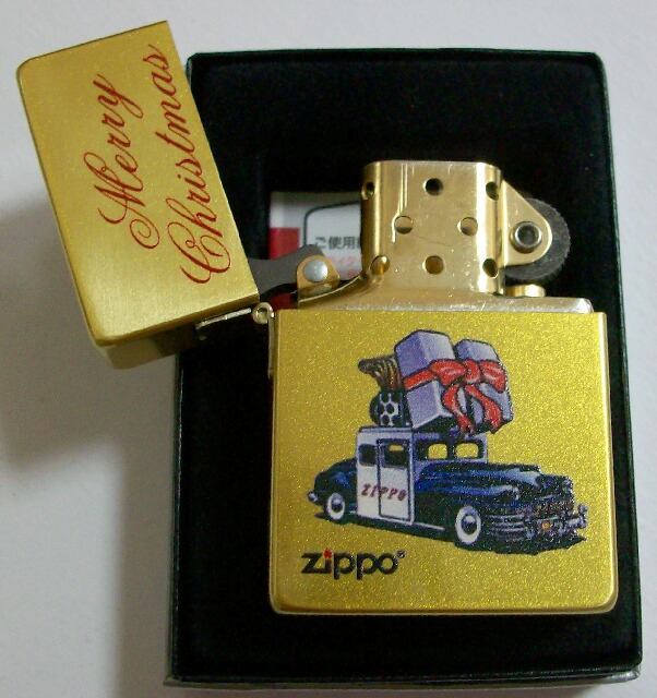 画像: ☆ZippoCar メリー・クリスマス！ジッポーカー １９３５ ゴールド ２００８年（H）少数限定 ZIPPO！新品