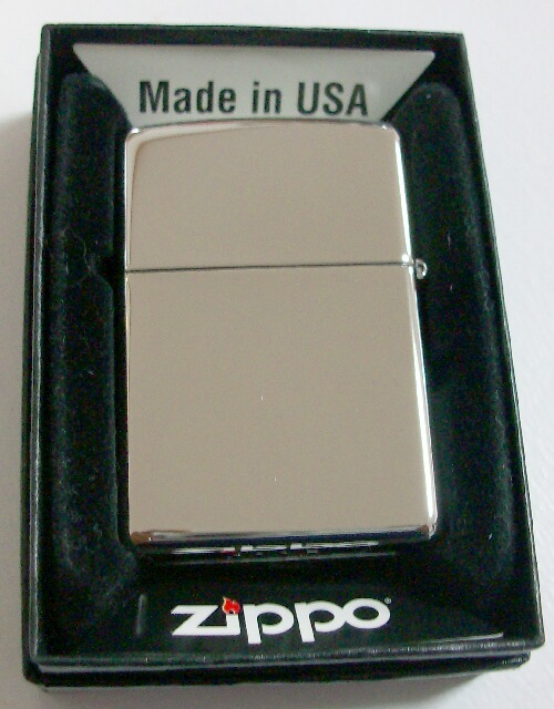 画像: ☆ＺＩＰＰＯの基本！＃２５０ High Polish Chrome  Zippo 鏡面！新品