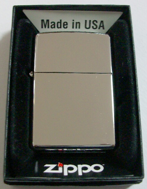 画像: ☆ＺＩＰＰＯの基本！＃２５０ High Polish Chrome  Zippo 鏡面！新品