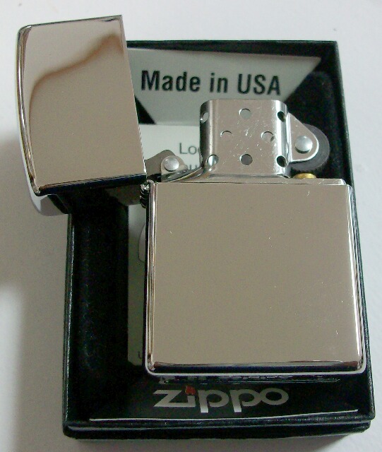 画像: ☆ＺＩＰＰＯの基本！＃２５０ High Polish Chrome  Zippo 鏡面！新品