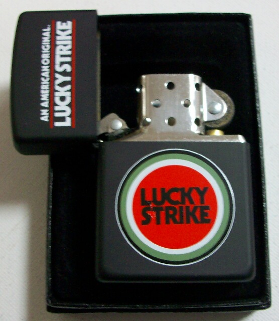 LUCKY STRIKE！ラッキー・ストライク １９９６年 ブラック ZIPPO！新品