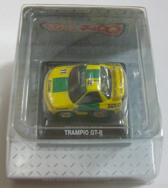 画像: ☆ちびっこ チョロQ！ZIPPOレーシングカー　日産・TRAMPIO GTーR　新品。