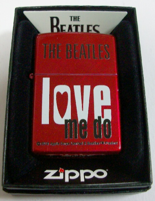 画像: ☆THE BEATLES！ビートルズ！２０１１年  LOVE ME DO　ZIPPO！新品