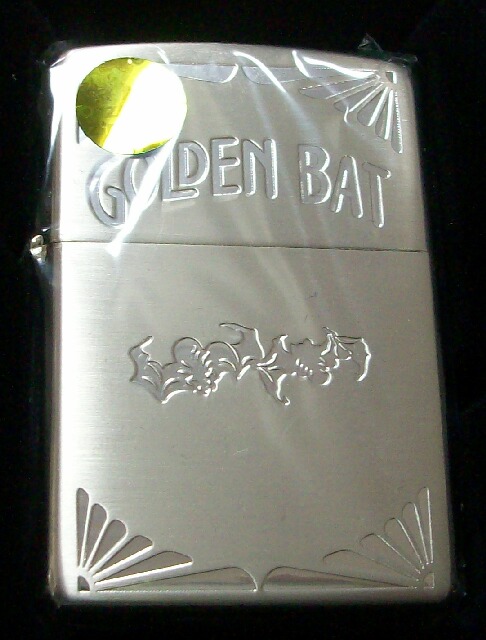 卓越 木箱入り zippo GOLDEN BAT ジッポーライター ゴールデンバット