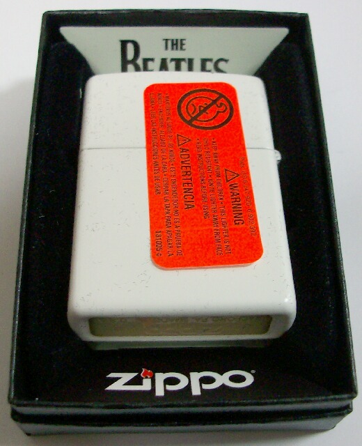 画像: ☆THE BEATLES！ビートルズ！２０１１年  All Need Is Love ホワイト ZIPPO！新品