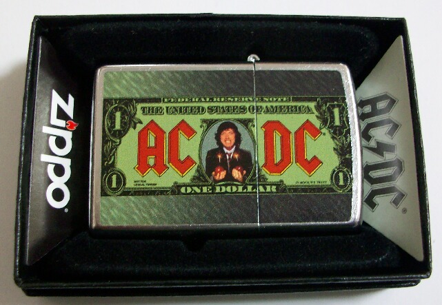 画像: ☆ＡＣ/ＤＣ！人気ロックバンド　１ドル札デザイン ２０１１年 ＺＩＰＰＯ！新品