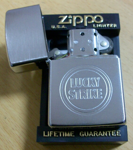 画像: ☆ラッキー・ストライク！★両面ロゴマーク １９９３年１月（A)製 ＃２００ ＺＩＰＰＯ！新品