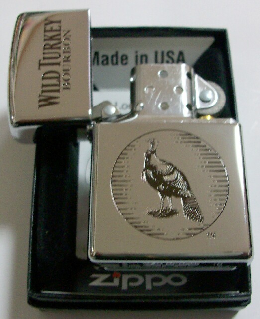 画像: ☆ワイルド・ターキー ＷＩＬＤ ＴＵＲＫＥＹ ２０１０年 ★非売品 ZIPPO！新品B