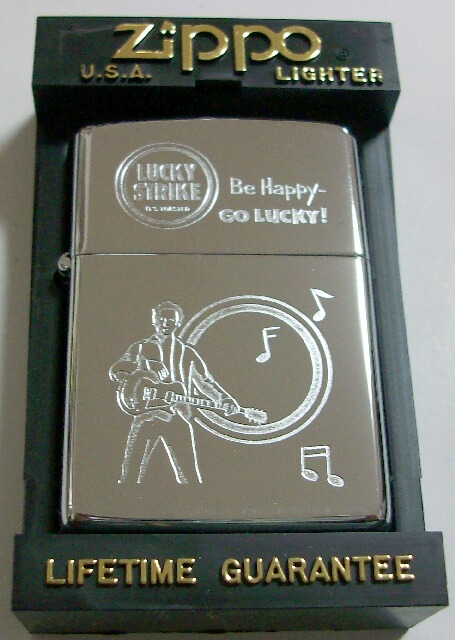 画像1: ☆ラッキー・ストライク １９９２年 Ｂｅ Ｈａｐｐｙ－Ｇｏ ＬＵＣＫＹ！ＺＩＰＰＯ！新品A