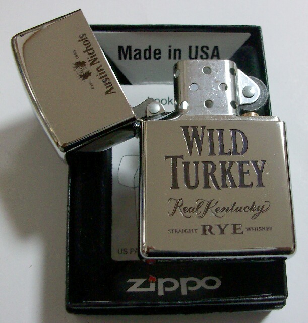 画像: ☆ワイルド・ターキー ＷＩＬＤ ＴＵＲＫＥＹ ＲＹE ２０１０年 ★非売品 ZIPPO！新品D