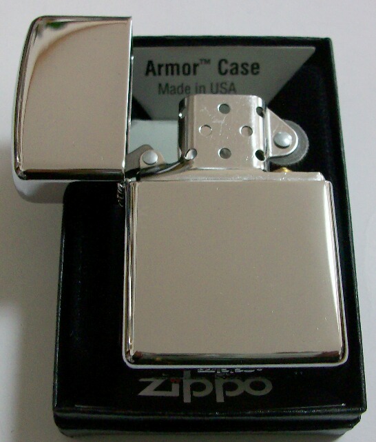 １６７ アーマー！Armor High Polish Chrome 鏡面 ZIPPO！新品