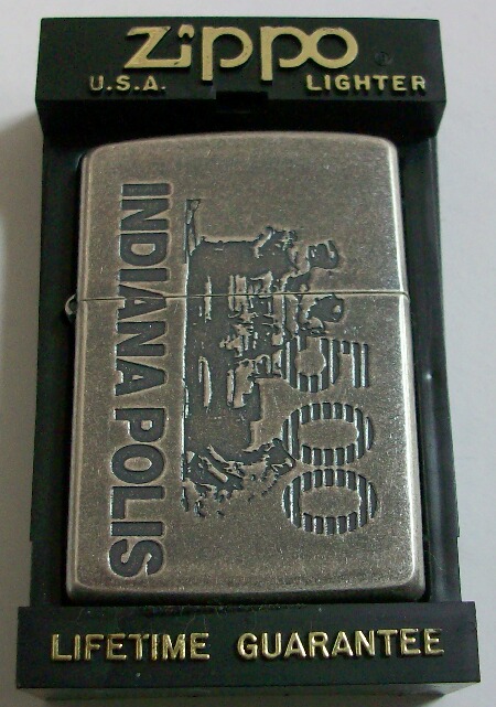 画像: ★１９９２年 ＩＮＤＩＡＮＡ ＰＯＬＩＳ！インディ５００ シルバーバレル ＺＩＰＰＯ！新品