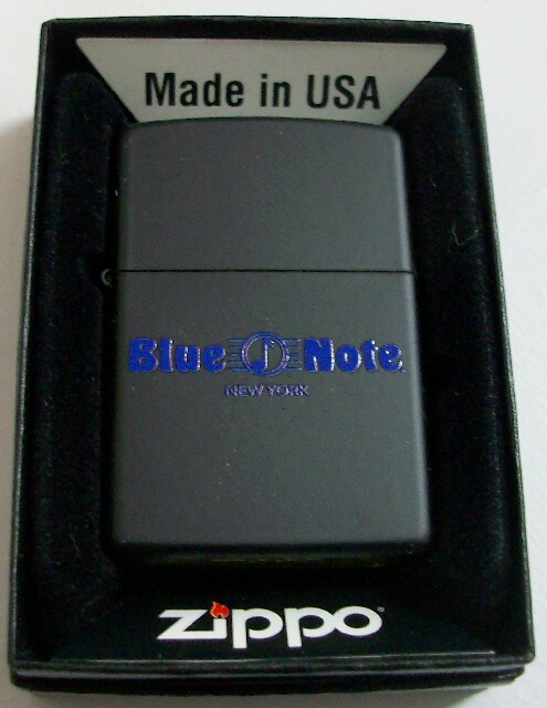 画像: ☆Blue Note！ＪＡＺＺの殿堂 ブルーノート NEW YORK本店 ブラック ２０１１年 USA ZIPPO！新品