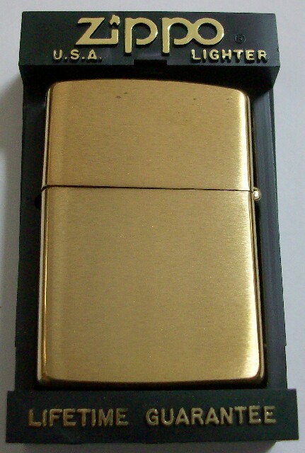 画像: ☆マールボロ！Marlboro １９９２年 カーボーイ Solid Brass Ｚｉｐｐｏ！新品