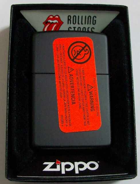 画像: ☆ローリング・ストーンズ！ROLLING STONES ２０１２年 BLACK ZIPPO！新品