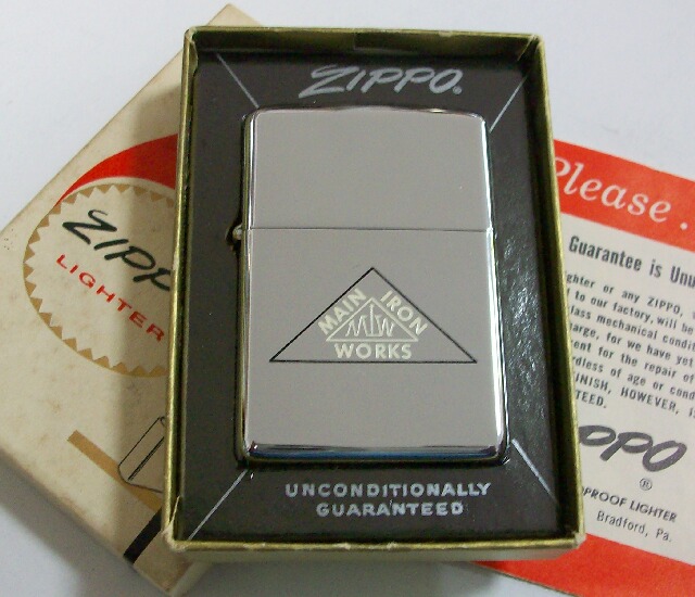 画像: ☆１９６６年 VINTAGE 企業モノ ＃２５０ 鏡面 ＺＩＰＰＯ！未使用品