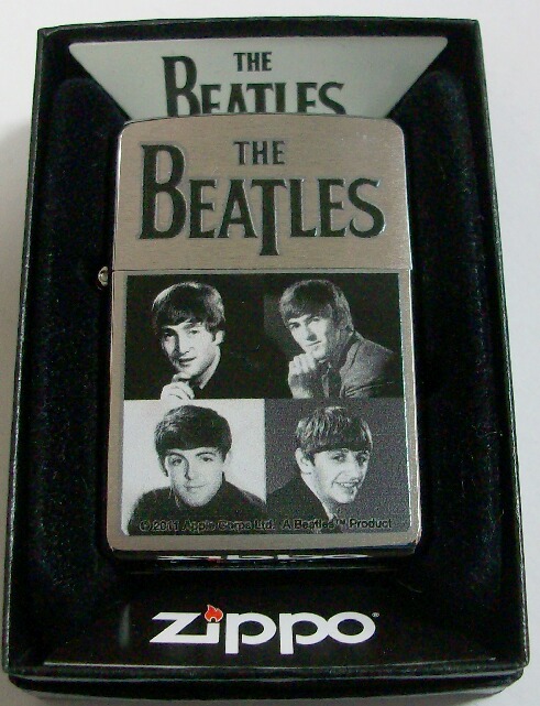 画像: ☆THE BEATLES！ビートルズ！２０１２年  若き日の４人 UAS ZIPPO！新品