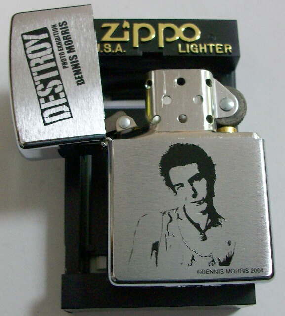 画像: ☆セックス・ピストルズ！シド・ヴィシャス DESTROY 限定 DENNIS MORRIS ２００４年９月 ZIPPO！新品Ａ