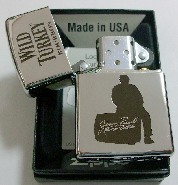 画像: ☆ワイルド・ターキー ＷＩＬＤ ＴＵＲＫＥＹ ジミーラッセル ２０１０年 ★非売品 ZIPPO！新品A