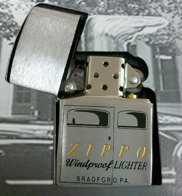 画像: ☆ZippoCar！ジッポーカー 写真額風 ジッポー宣伝車 ２００５年９月 ＃２００ USA ZIPPO！新品
