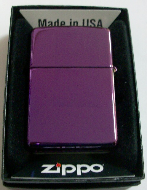 画像: お洒落な・・カラー！パープル　Ｐｕｒｐｌｅ Ａｂｙｓｓ　ＵＳＡ　ＺＩＰＰＯ！新品