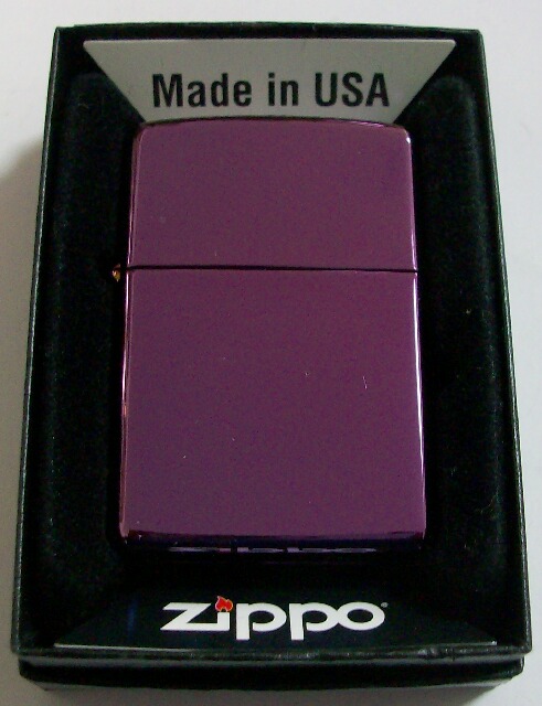 画像: お洒落な・・カラー！パープル　Ｐｕｒｐｌｅ Ａｂｙｓｓ　ＵＳＡ　ＺＩＰＰＯ！新品