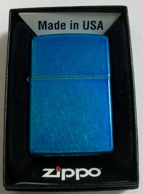 画像1: お洒落な・・カラー！Ｃｅｒｕｌｅａｎ　ブルー　ＵＳＡ　ＺＩＰＰＯ！新品