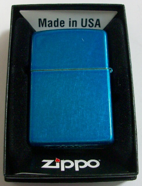 画像: お洒落な・・カラー！Ｃｅｒｕｌｅａｎ　ブルー　ＵＳＡ　ＺＩＰＰＯ！新品