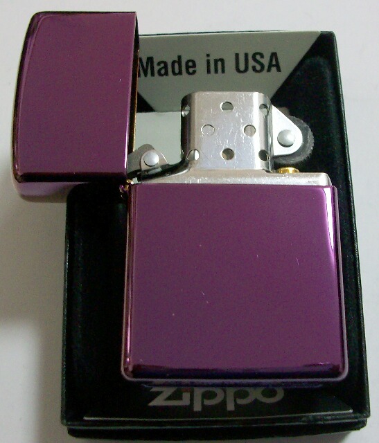 画像: お洒落な・・カラー！パープル　Ｐｕｒｐｌｅ Ａｂｙｓｓ　ＵＳＡ　ＺＩＰＰＯ！新品