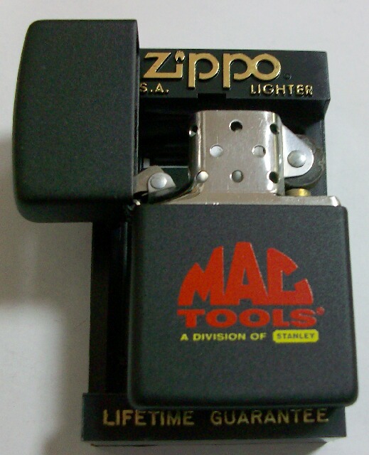 画像: ★マック・ツールス！MAC TOOLS ロゴ ２００１年 ブラック  Zippo！新品。