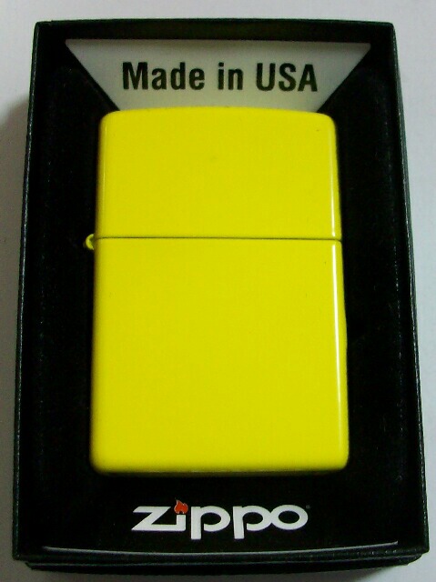 画像: ☆人気の・・レモンイエロー Lemon Yellow ２０１４年 ＵＳＡ ＺＩＰＰＯ！新品