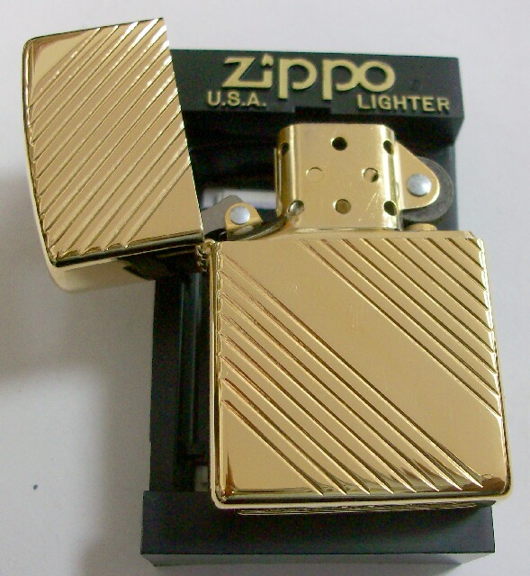 画像: ☆カナダ・ジッポー！ジッポー社 カナダ工場製 ゴールド・プレート  ２０００年１月 ＺＩＰＰＯ！新品