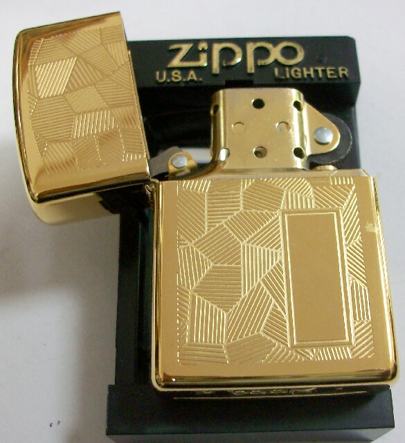 画像: ☆カナダ・ジッポー！ジッポー社 カナダ工場製 ゴールド・プレート １９９６年８月 ＺＩＰＰＯ！新品