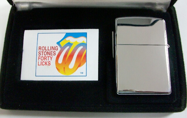 画像: ☆ローリング・ストーンズ！２００２年 結成４０周年記念 深彫り 世界限定 ZIPPO！新品