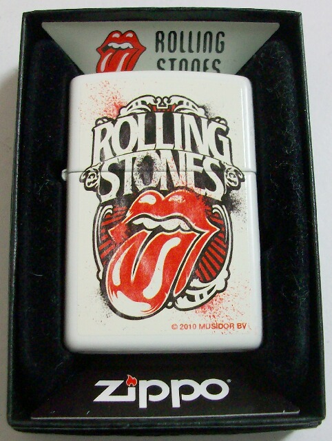 画像: ☆ローリング・ストーンズ！ROLLING STONES ホワイト ２０１１年 ZIPPO！新品