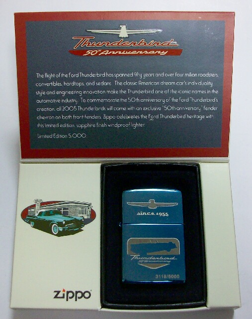 画像: ＦＯＲＤ　サンダーバード　５０周年記念　世界限定　２００５年　ＺＩＰＰＯ！新品