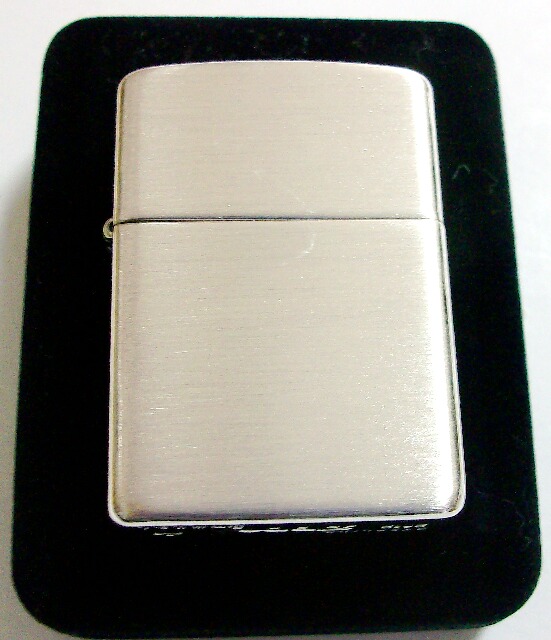 画像: ★銀無垢！＃２７ 純銀 スターリング・アーマー ２０２３年製 サテン Sterling Armoｒ Zippo！新品