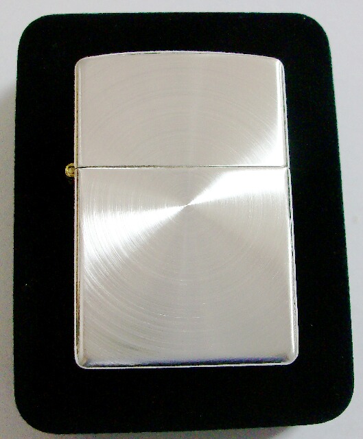 画像1: ☆純銀！Sterling Silver 両面 スピン SPIN ２０１２年 スターリング ZIPPO！新品