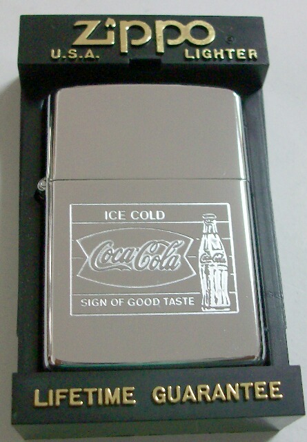 １９９１年！Coca-Cola　コカ・コーラ ICE COLD ＃２５０ Zippo！新品