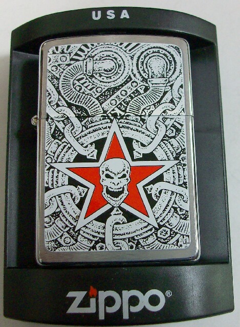 画像1: ★人気の・・スカル！米国限定　笑う・・ＳＫＵＬＬ ２００４年 ＺＩＰＰＯ！新品