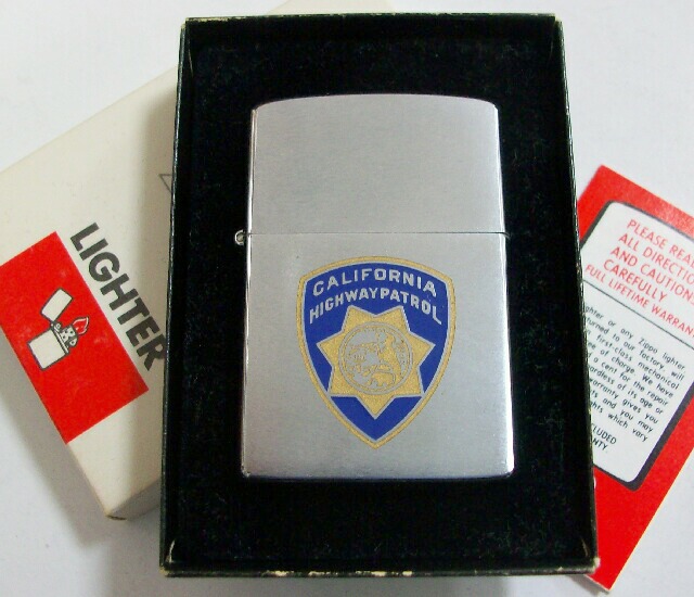 画像: ☆１９８２年 VINTAGE カリフォル二ア・パトロール ＃２００ ZIPPO！新品未使用品