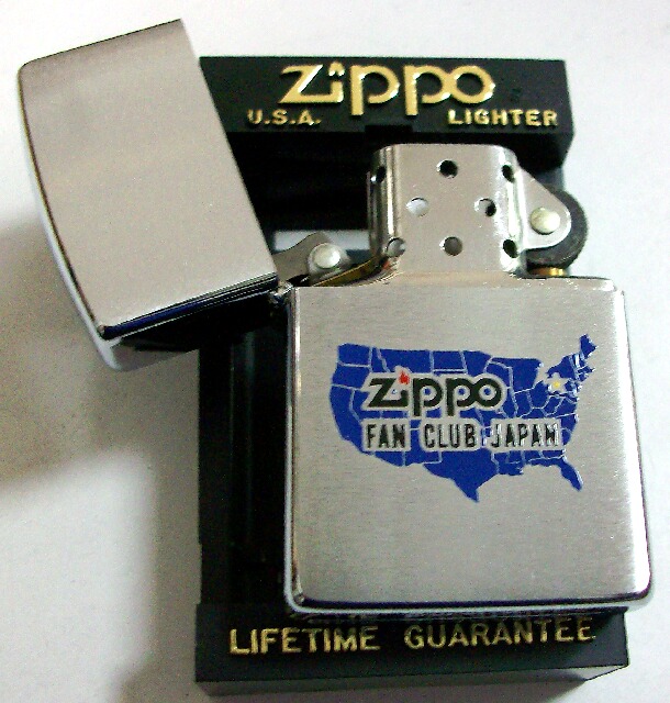 画像: ★１９９２年１０月（Ｊ） ＺＩＰＰＯ　ＦＡＮ　ＣＬＵＢ　ＪＡＰＡＮ　 ZIPPO！新品未使用品。