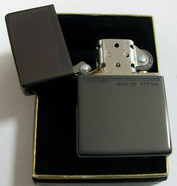 画像: ソリッドチタン！ＳＯＬＩＤ　ＴＩＴＡＮＩＵＭ　２００１　Ｐｒｏｔｏ Ｔｙｐｅ　Ｚｉｐｐｏ！未使用品 ２