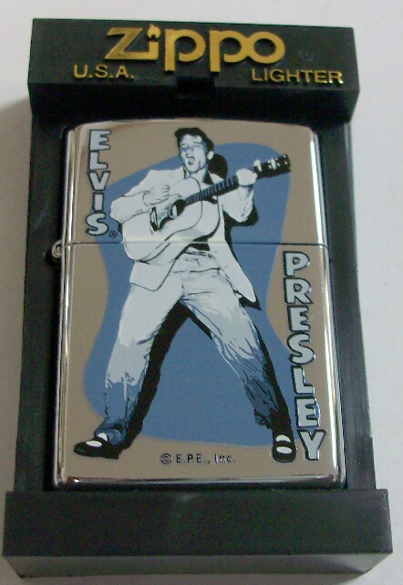 画像: ☆ＥＬＶＩＳ ＰＲＥＳＬＥＹ！エルヴィス　ロックンロール ２０００年６月 ZIPPO！新品