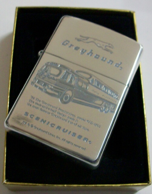 画像: グレイハウンド！米国最大級の・・バス会社 GREYHOUND ２００４年 ZIPPO！新品B