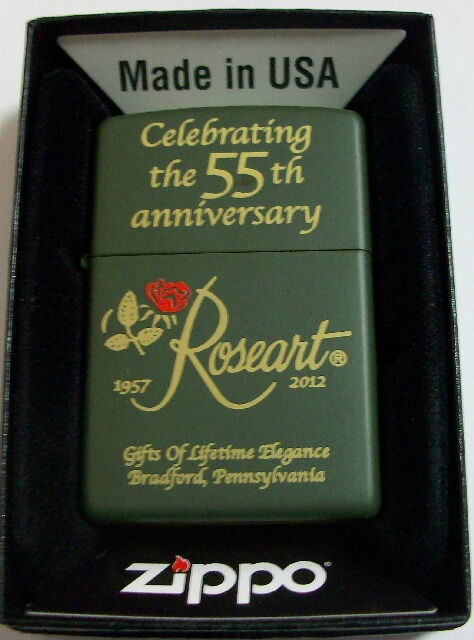 画像: ☆ROSEART！米国ローズアート社 ５５周年記念 限定５５個 ZIPPO！新品A