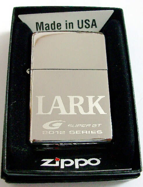 ☆ラーク！LARK ２０１２年 スーパーGT オリジナル ZIPPO！新品 ...